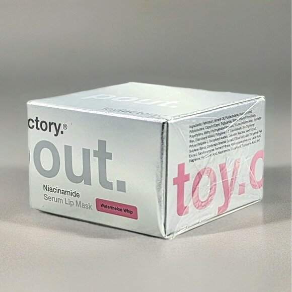 Toyfactory Niapout Serum Lip Mask New Full Size Overnight Treatment Watermelon - Picture 3 of 4